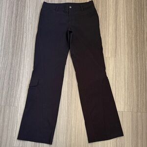 Athleta Black Wide Leg Pants 8 Tall Outdoor Hiking